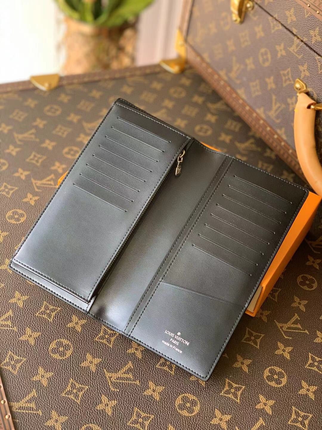 Louis Vuitton Damier Wallet 10cm Blue