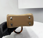 Fendi Mini Sunshine Shopper 18cm Brown