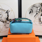 Hermes Bride A Brac Case Light Blue Bag For Women, Women’s Handbags, Shoulder Bags 9.8in/25cm