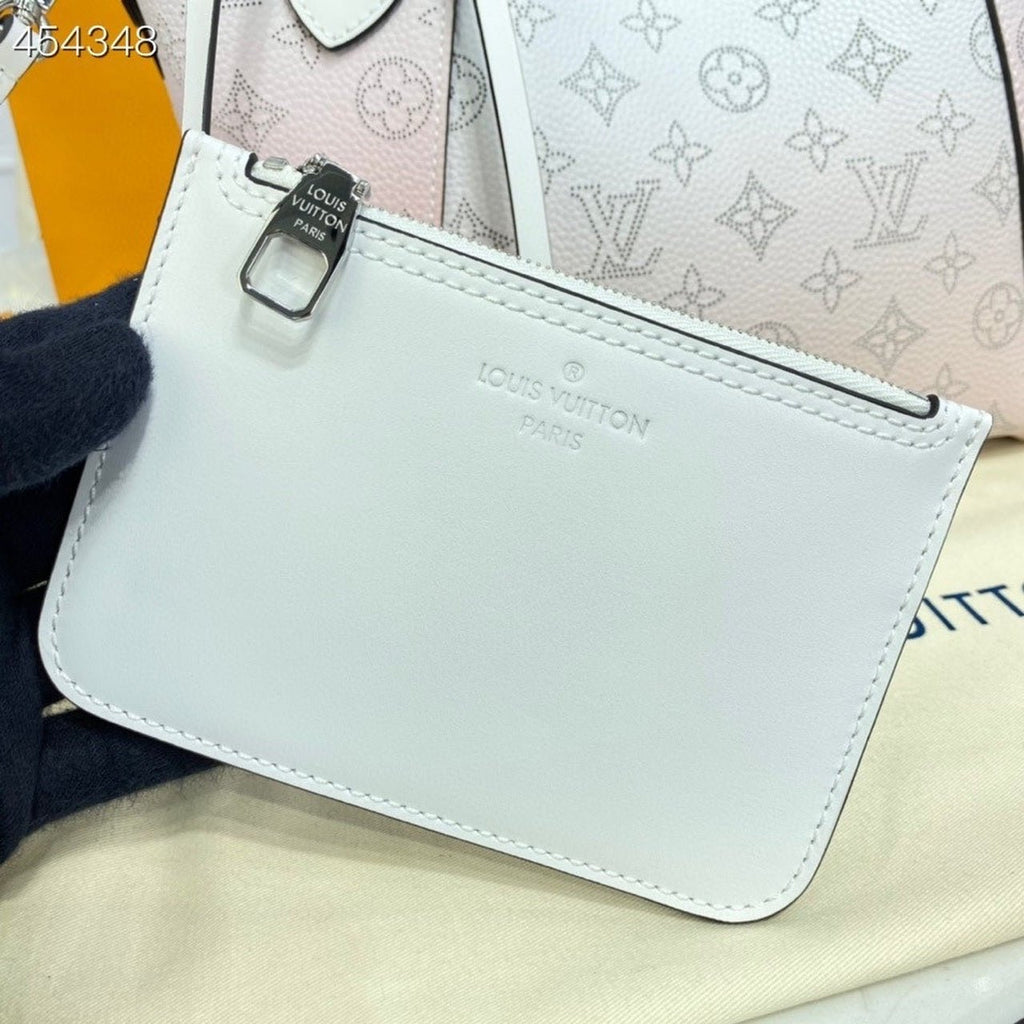 Louis Vuitton Hina PM Bag 22cm Mahina Calfskin Leather Spring/Summer Collection M57858 Gradient Pink