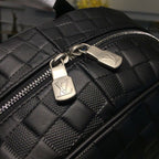Louis Vuitton Campus Backpack 40cm Damier Infini Astral Leather Spring/Summer Collection N40091 Black