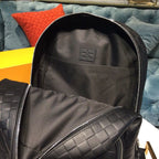 Louis Vuitton Campus Backpack 40cm Damier Infini Astral Leather Spring/Summer Collection N40091 Black