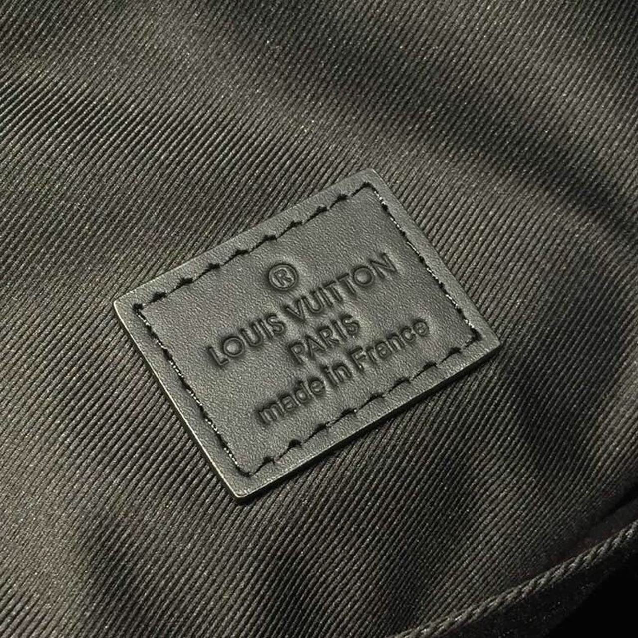 Louis Vuitton Campus Backpack 40cm Damier Infini Astral Leather Spring/Summer Collection N40091 Black