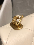 Chanel Mini Flapbag 20cm White