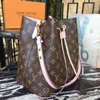 Louis Vuitton NoNo Bucket Bag Monogram Canvas Spring/Summer Collection M44022 Rose Poudre