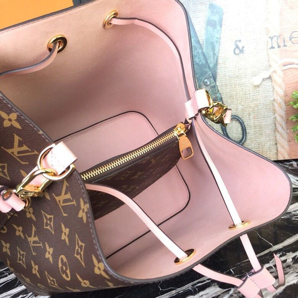 Louis Vuitton NoNo Bucket Bag Monogram Canvas Spring/Summer Collection M44022 Rose Poudre