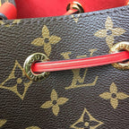 Louis Vuitton NoNo Bucket Bag Monogram Canvas Spring/Summer Collection M44020 Coquelicot