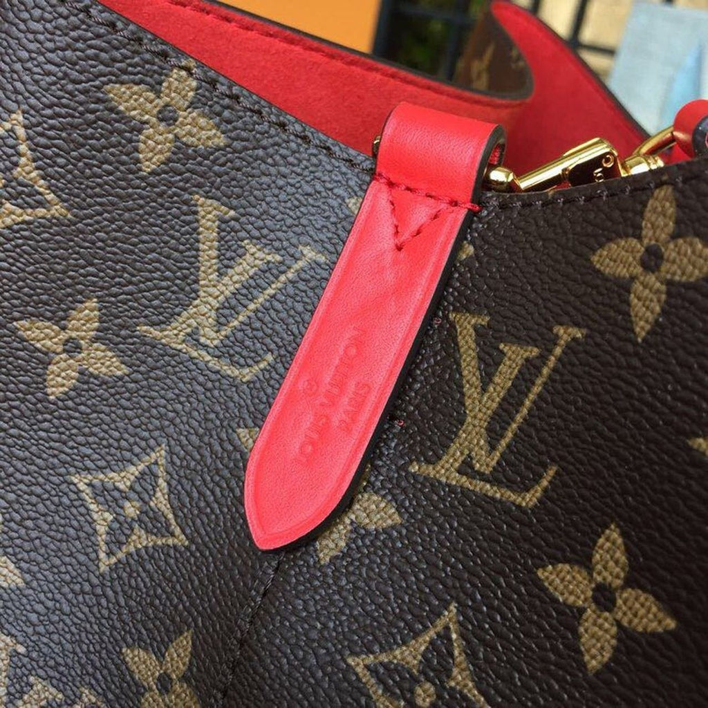 Louis Vuitton NoNo Bucket Bag Monogram Canvas Spring/Summer Collection M44020 Coquelicot