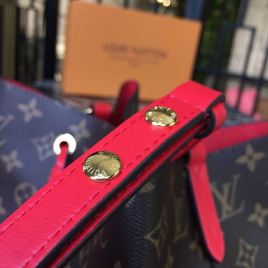 Louis Vuitton NoNo Bucket Bag Monogram Canvas Spring/Summer Collection M44020 Coquelicot