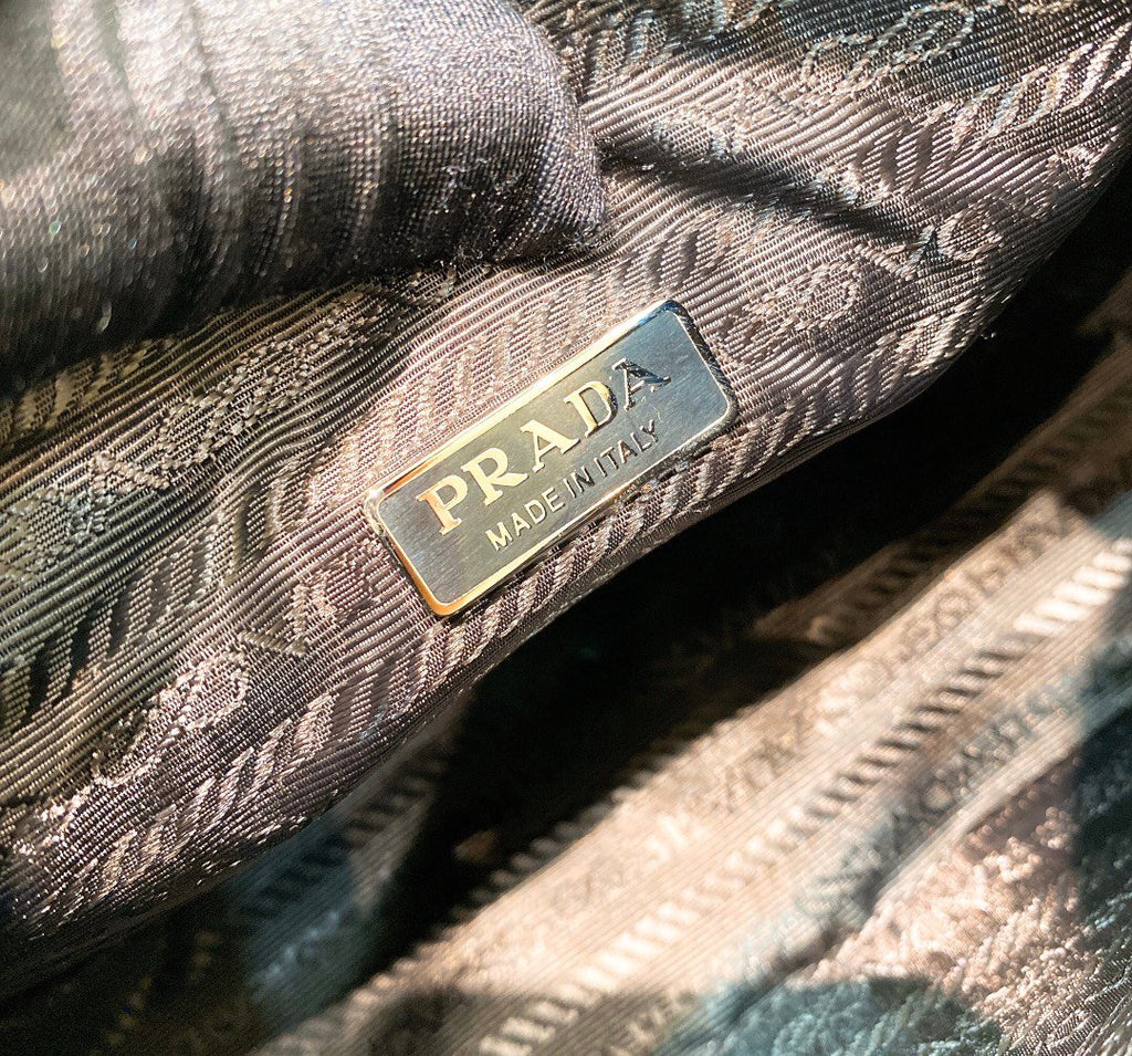Prada Re-Edition 2005 Saffiano Leather Bag Black For Women, Women’s Bags 8.6in/22cm