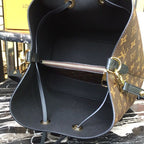 Louis Vuitton NoNo Bucket Bag Monogram Canvas Spring/Summer Collection M44020 Black