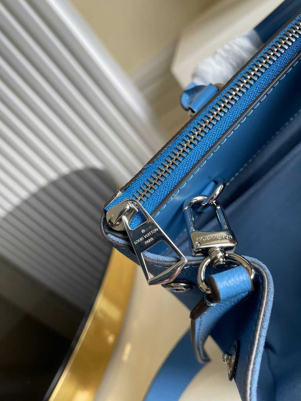 Louis Vuitton Grennelle Tote 27cm Blue