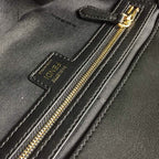 Fendi FF Embossed Baguette Bag 26cm Spring/Summer Collection, Black