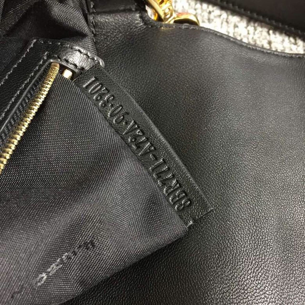Fendi FF Embossed Baguette Bag 26cm Spring/Summer Collection, Black