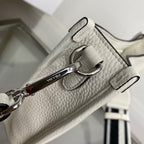 Prada Mini Shoulder Bag White For Women, Women’s Bags 7.9in/20cm