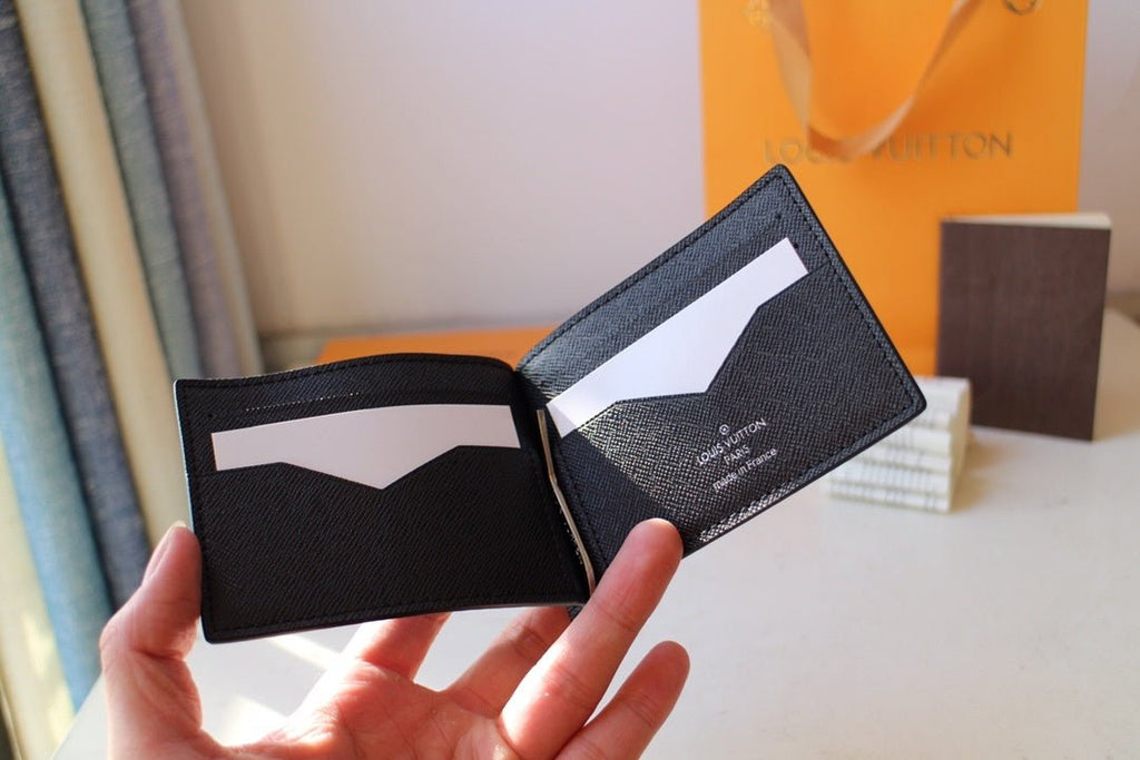 Louis Vuitton Wallet 12cm Black
