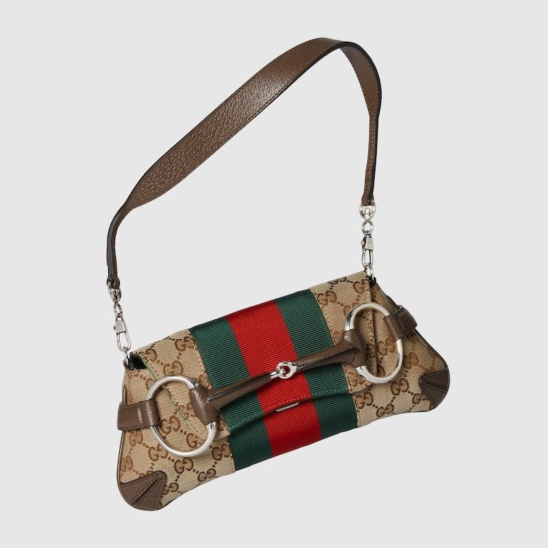 Gucci Horsebit Chain Small Shoulder Bag For Women 764339 FACM2 8747 – 26.9 Cm/ 10.6 Inches