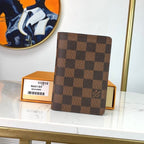 Louis Vuitton Damier Wallet 14cm Brown