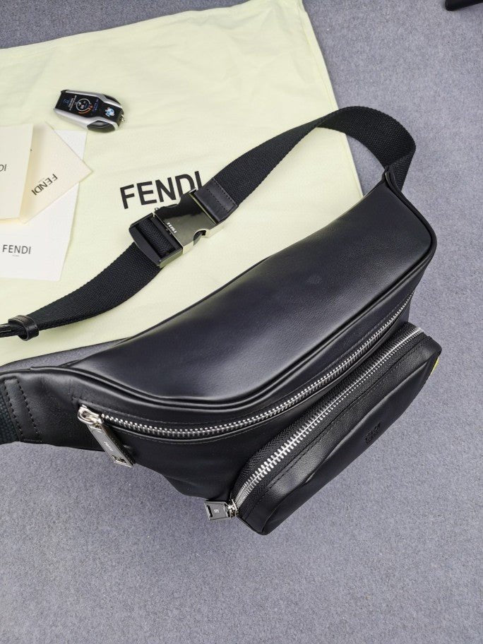 Fendi Belt Bag 18cm Black