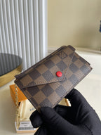 Louis Vuitton Monogram Empreinte Wallet 13cm Brown