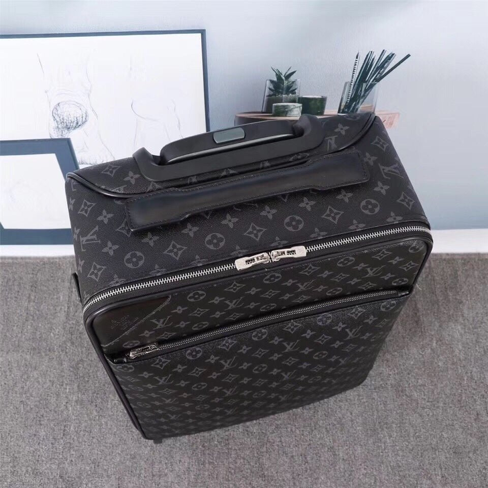 Louis Vuitton Rolling Vali In Black 20 Inch