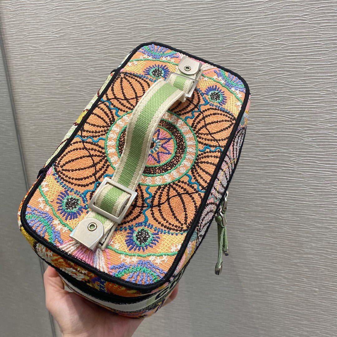 Christian Dior Multicolor Handle Bag 25cm