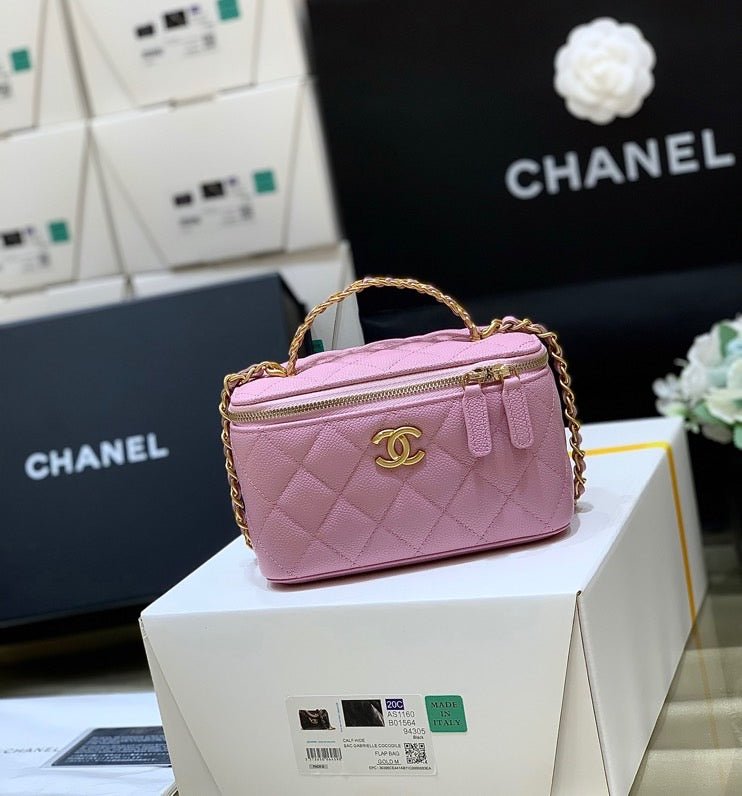 Chanel Small Vanity Bag 17cm Purple