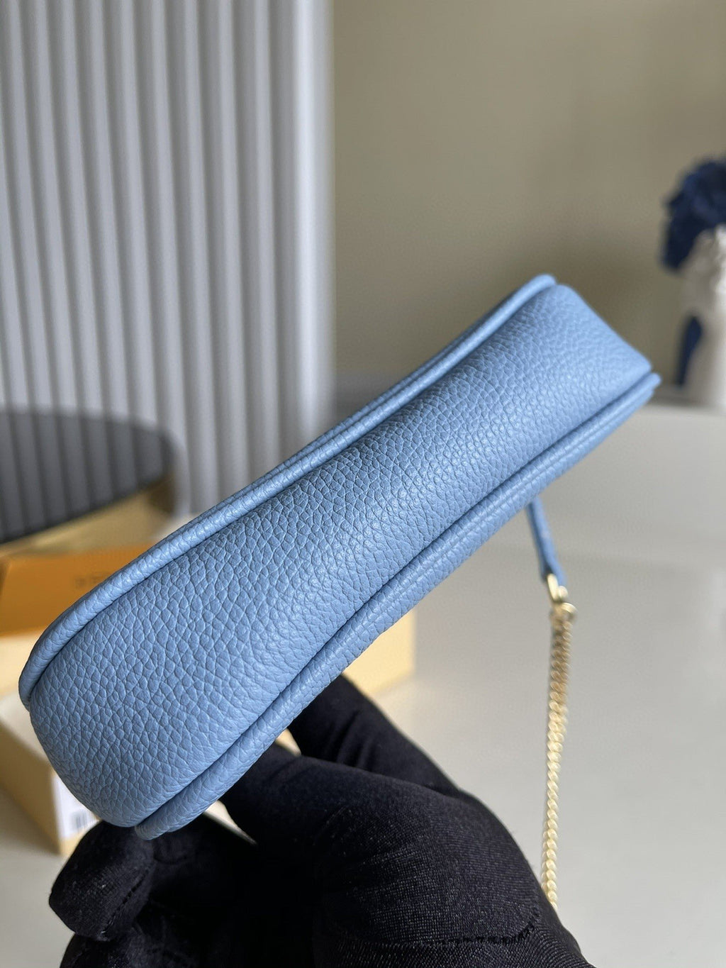 Louis Vuitton Monogram Empreinte Bag 16cm Blue