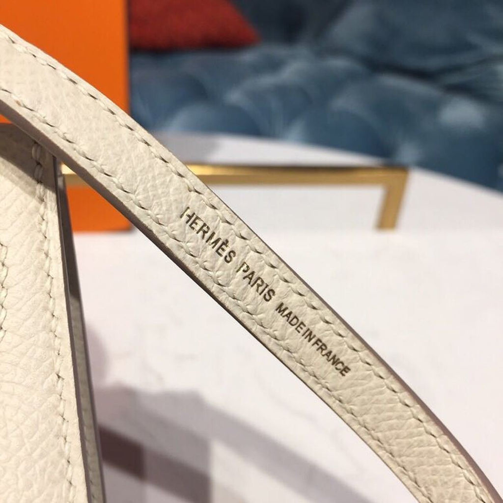 Hermes Mini Kelly Craie For Women Gold-Toned Hardware 7.5in/19cm