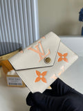 Louis Vuitton Monogram Empreinte Wallet 12cm Cream