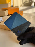 Louis Vuitton Wallet 19cm Blue