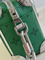 Louis Vuitton Mini Soft Trunk 18cm Zoom with Friends Monogram Canvas Spring/Summer Collection M80159, Green