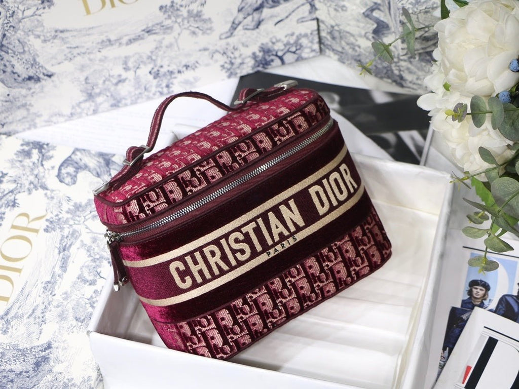 Christian Dior Red Handle Bag 24cm