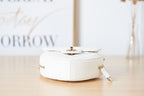 Chanel Mini Heartbag Gold Hardware AS3191 16.5cm White