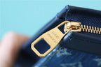 Louis Vuitton Pochette Voyage MM Monogram Drip Blue By Nigo For Pre-Spring, Men’s Travel Accessories 27cm LV M45961