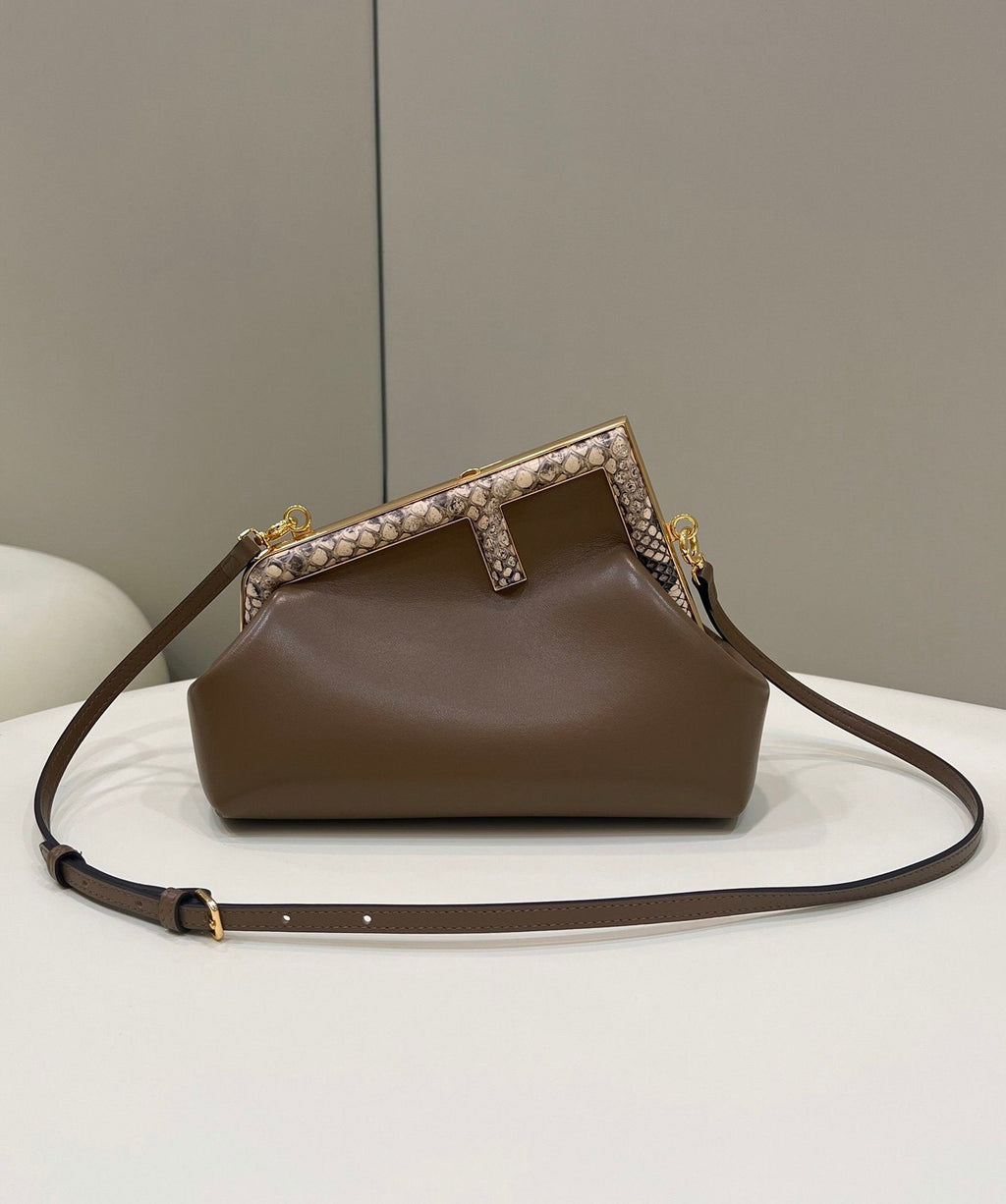 Fendi Mini Crossbody 26cm Brown