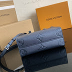 Louis Vuitton M45659 On The Go PM 25cm Blue
