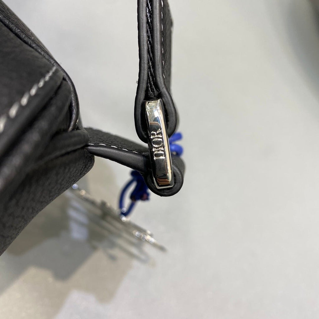Christian Dior Saddle Bag Black Ultramatte Calfskin 29 cm
