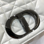 Christian Dior Large Caro Bag 28cm White