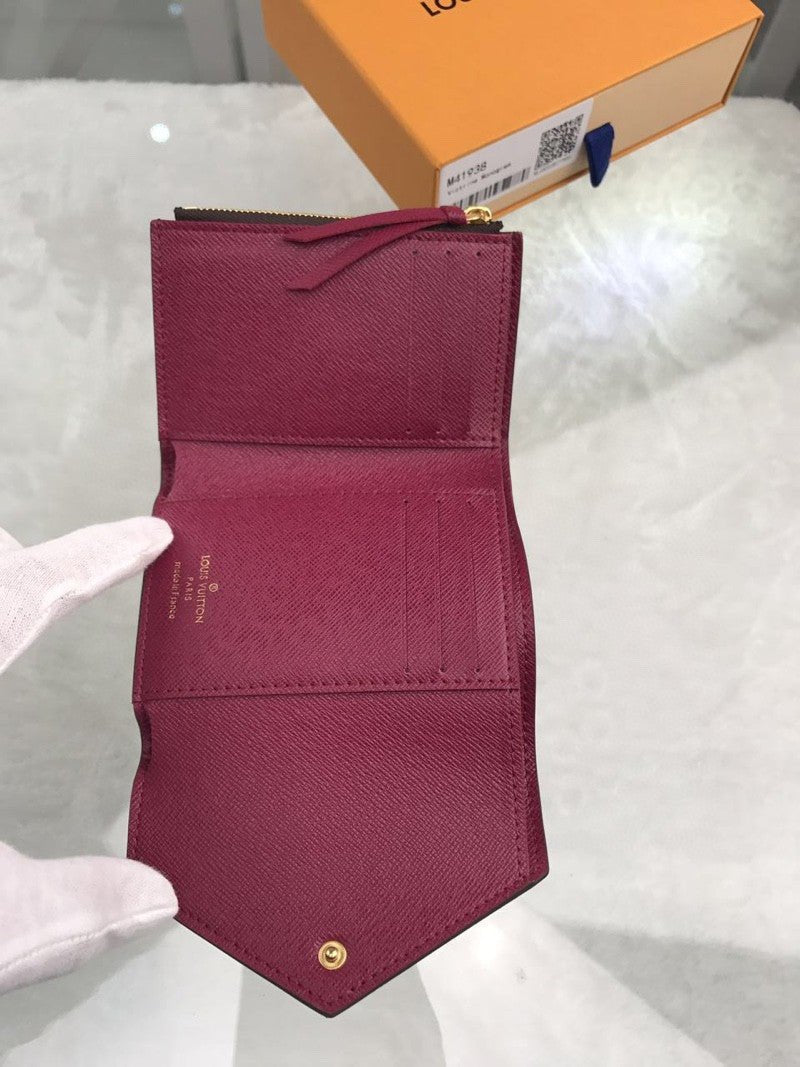 Louis Vuitton Monogram Wallet 12cm Brown