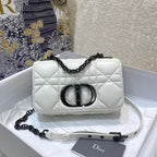 Christian Dior Mini Caro Bag 20cm White