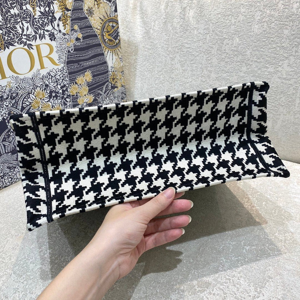 Christina Dior Medium Book Tote Bag 36cm Black