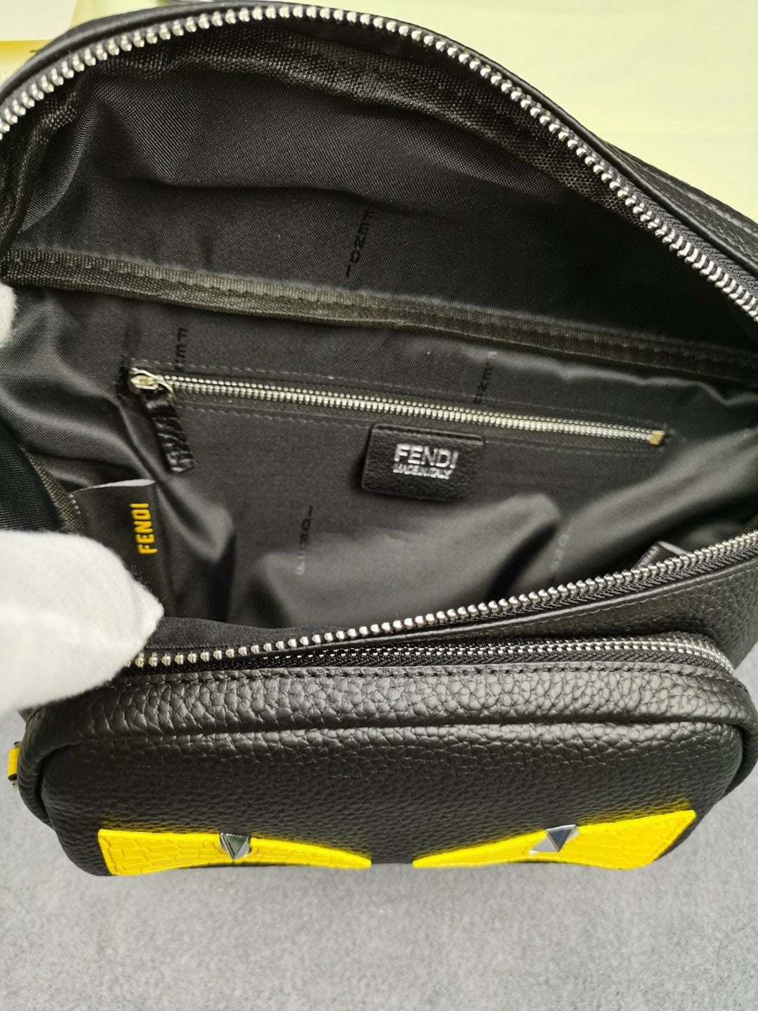 Fendi Belt Bag 18cm Black