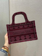 Christian Dior Red Mini Handle Bag 23cm