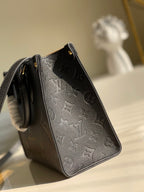 Louis Vuitton Handle Bag 25cm All Black