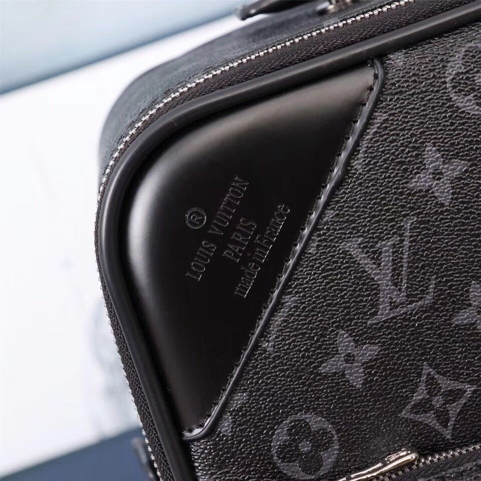 Louis Vuitton Rolling Vali In Black 20 Inch