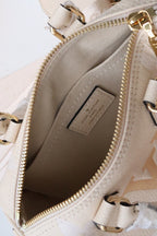 Louis Vuitton Monogram 20cm White Cream