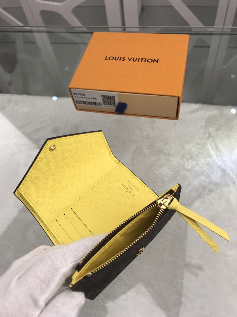Louis Vuitton Monogram Wallet 12cm Brown
