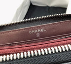 CO-CO Chanel Long Wallet With Silver Hardware 19cm