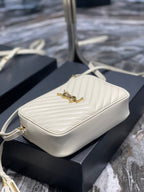 Saint Laurent Lou Camera Bag With Gold Hardware 23cm